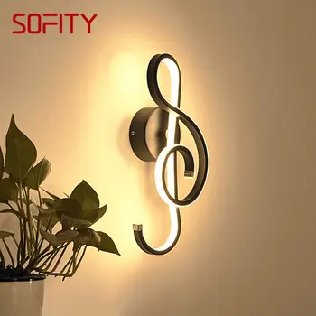SOFITY Modernaus Derliaus Sienos Lempos Kūrybinių Mados Dizaino LED vidinis Sconce Šviesos Namų Kambarį Miegamojo Puošimas