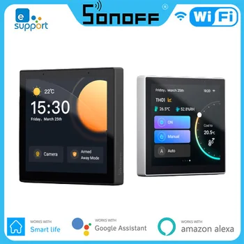 SONOFF NSPanel Smart Scenos Sienos Jungiklis, Wifi Smart Termostatas Ekrane All-in-One Kontrolės Alexa 