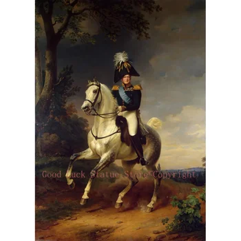 Specialus Pasiūlymas aliejaus tapybai # Geros kokybės VIRŠŲ # rusijos Imperatorius Aleksandras I Rusija portretas ALIEJAUS tapybai # 36 colių