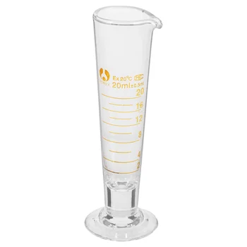 Stiklo Matavimo Puodelis Nešiojamas Stiklo Stiklinę Laboratorinis Eksperimentas Stiklinę Mokslo Projektas