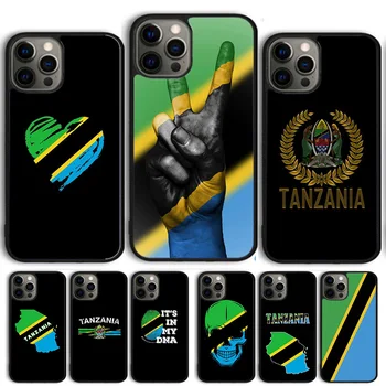Tanzanijoje Vėliava, herbas Telefono dėklas Skirtas iPhone 14 15 13 12 Mini XR XS Max Dangtelis Apple 14 15 11 Pro Max 8 7 Plius SE2020