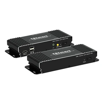 TESmart Vaizdo perdavimo 4K HDMI KVM extender pagal cat-5e cat6 iki 100M KVM Extender