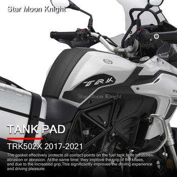 Tinka Benelli TRK502X TRK 502 X 2017 - 2021 Motociklo Pusėje Kuro Bako trinkelėmis Bakas Pagalvėlės Raštas Lipdukai, Decal Traukos Padas