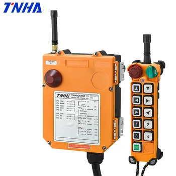 TNHA1 F24-10S pramonės neperšlampamas nuotolinio pakabukas kontrolės universalus belaidis keltuvo valdymo jungiklis radijo kontrolės kranas