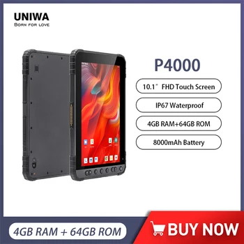 UNIWA P4000 4G Tvirtas Tablet IP67 atsparus Vandeniui 10