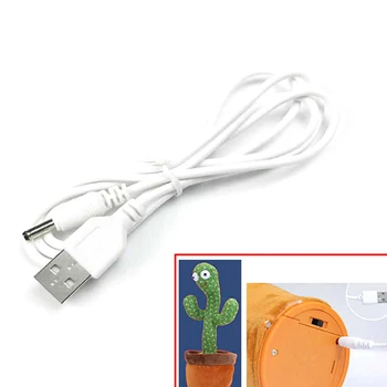 USB Maitinimo Laido Šokių Kaktusas Žaislai Įkrovimo Kabelis Pakeitimo Laido Šokių Kaktusas Žaislai, Micro Usb, Įkroviklio Laidas