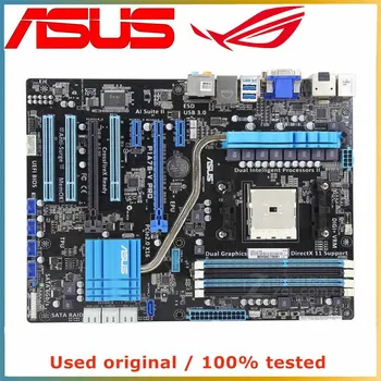 Už ASUS F1A75-V PRO Kompiuterio Plokštę FM1 DDR3 32G AMD A75 Darbalaukio Plokštės SATA III USB, PCI-E 3.0 X16
