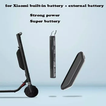 Už xiaomi Ninebot Segway ES1 ES2 ES4 E22 išorės plėtra baterija integruota ličio baterija Riedlentė Galia