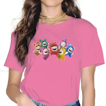 ŠEIMAI ŠALIS Specialius Marškinėlius Girl Oddbods Juokingas Reasonless Septynių Skirtingų Mielas Simbolių 5XL Naujo Dizaino Dovanų Idėjos