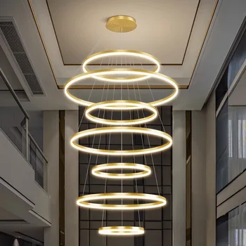 Šiuolaikinio namų dekoro led žibintai pakabukas šviesos lempos forstaircase Sietynai už kambarį kabo šviesa patalpų apšvietimas